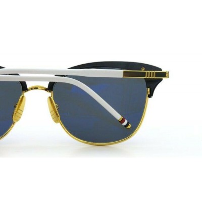 Thom Browne-TB-505-C-NVY-GLD-56 Unisex Güneş Gözlüğü